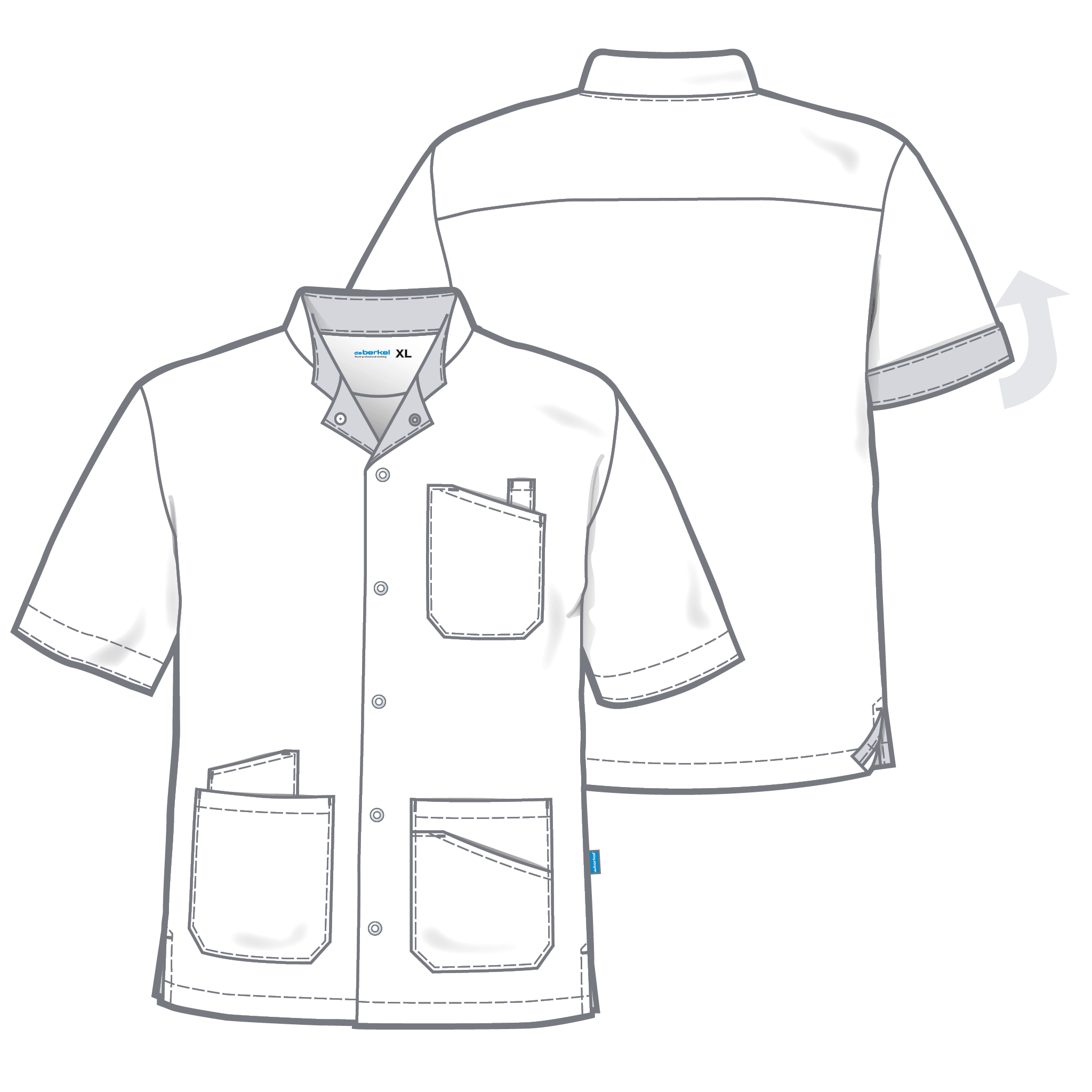 Livio - Unisex-Kasack